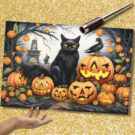 Halloween Cats 3 Decoupage Paper Seidenpapier