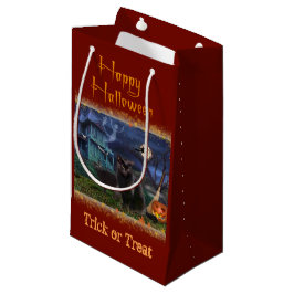 Halloween Cats Geschenktasche Kleine Geschenktüte
