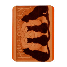 Halloween Cats Magnet