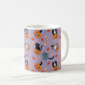 Halloween Cats 'N Pumpkins Kaffeetasse (VorderseiteRechts)