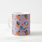 Halloween Cats 'N Pumpkins Kaffeetasse (Vorderseite Links)
