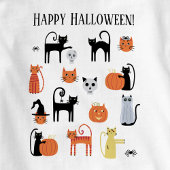 Halloween Cats Niedlich Spooky Baby T-shirt