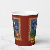 Halloween Cats 🎃 😼 Pappbecher (Links)