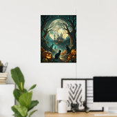 Halloween Cats Poster (Heimbüro)