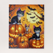 Halloween Cats Puzzle (Vertikal)