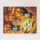 Halloween Cats Puzzle (Horizontal)