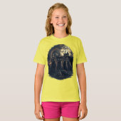 Halloween Cats - Spooky Hexenkatzen T-Shirt (Vorne ganz)