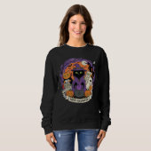 Halloween Cats Sweatshirt für Katzen Liebhaber (Vorne ganz)