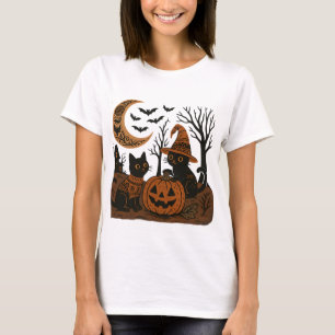 Halloween Cats T-Shirt