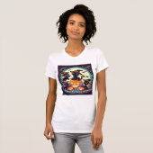 Halloween Cats T - Shirt (Vorne ganz)