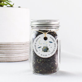 Halloween Cauldron Baby Dusche Geschenkanhänger