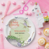 Halloween Cauldron Baby ist Braudusche Pappteller (Party)