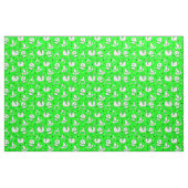 Halloween Cauldron Crystal Ball auf Green Stoff (Fat Quarter (45,7 x 55,9 cm))