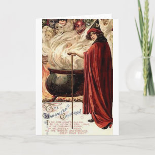 Halloween Cauldron Karte