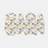 Halloween Cauldron und Cats Muster Geschenkschachtel (Ungefaltet)