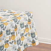 Halloween Cauldron und Cats Muster Tischdecke (Beispiel)