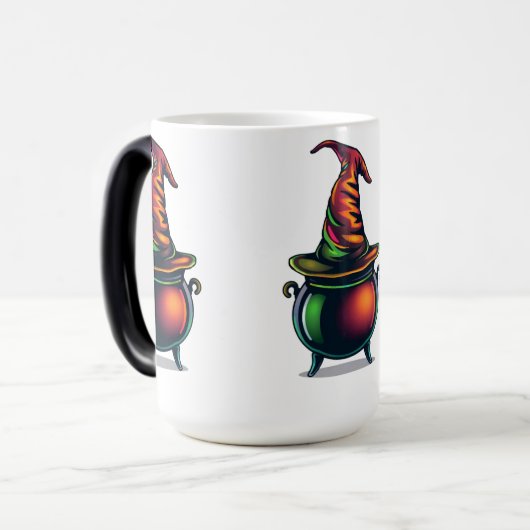 Halloween Cauldron Verwandlungstasse (Vorderseite Links)