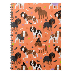 Halloween Cavalier King Charles Spaniel Notizblock