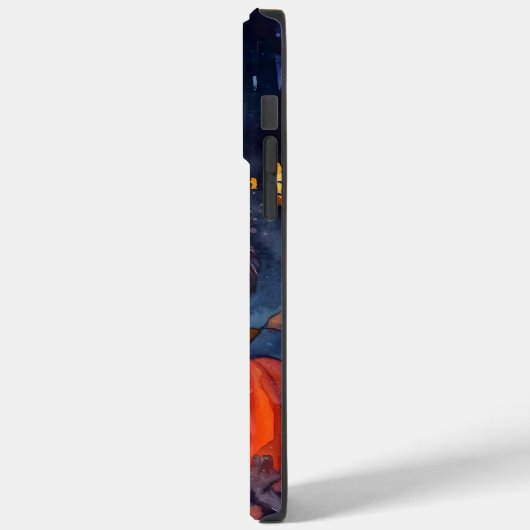 Halloween Cavalier King Charles Spaniel Pumpkins Case-Mate iPhone Hülle (Rückseite / Links)