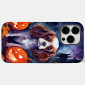 Halloween Cavalier King Charles Spaniel Pumpkins Case-Mate iPhone Hülle (Rückseite (Horizontal))