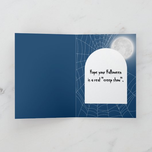 Halloween Centipede Trick oder Behandlung Karte (Innenseite)