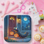 Halloween Centipede Trick oder Behandlung Pappteller (Party)