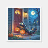 Halloween Centipede Trick oder Behandlung Serviette (Vorderseite)
