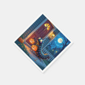 Halloween Centipede Trick oder Behandlung Serviette (Ecke)