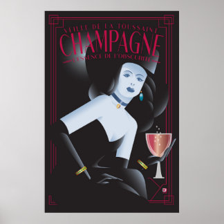 Halloween Champagne poster