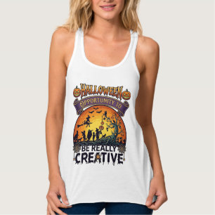 Halloween Chance Wirklich Kreative Hexe Tre Tank Top