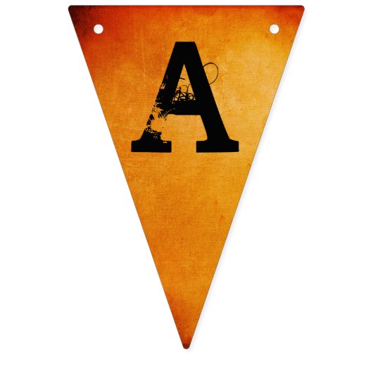 Halloween Chandelier Custom Triangle Wimpelkette (Dritte Fahne)