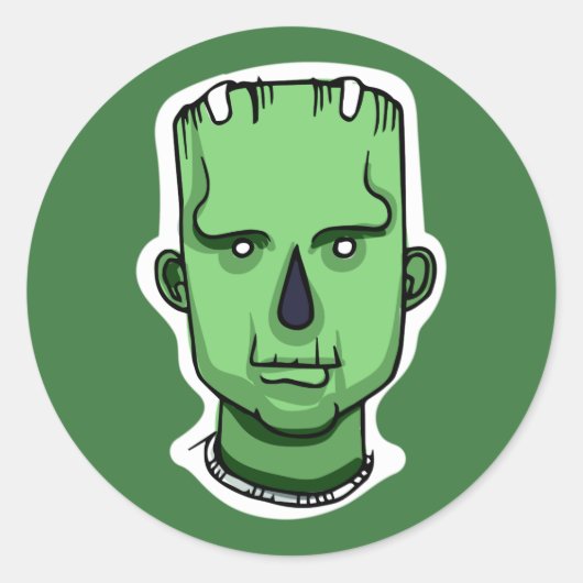 Halloween Characters Custom Color Aufkleber 4/4 (Vorderseite)