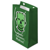 Halloween Characters Custom Text Geschenktaschen Kleine Geschenktüte (Vorderseite Schrägansicht)