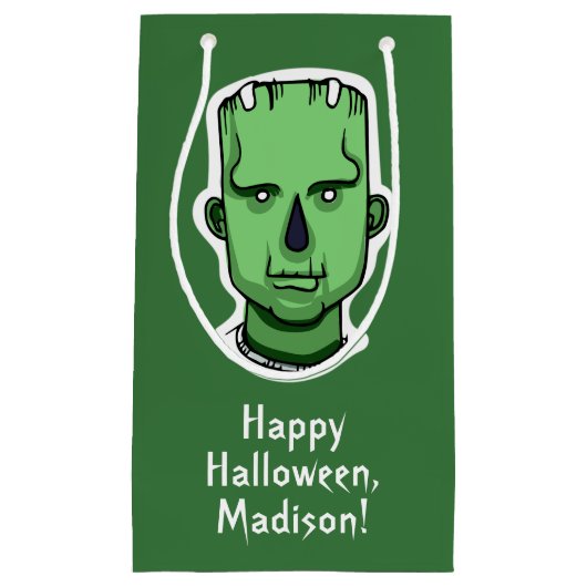 Halloween Characters Custom Text Geschenktaschen Kleine Geschenktüte (Vorderseite)