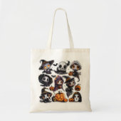 Halloween Characters Digital Art Tragetasche (Vorne)