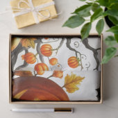 Halloween Chat mit Pumpkins Dekoupage Tissue Seidenpapier (Geschenk)