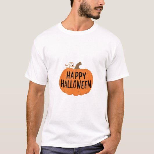 Halloween Cheer Pumpkin Style T-Shirt (Vorderseite)
