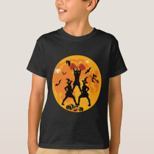 Halloween Cheerleading Lustiger Kostüm Cheerleader T-Shirt