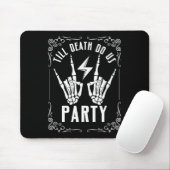Halloween Chelorette Bis Dass Der Tod Uns Scheidet Mousepad (Mit Mouse)