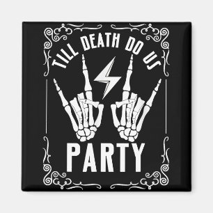 Halloween Chelorette Bis Dass Der Tod Uns Trennt S Magnet