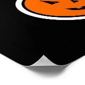 Halloween Chemie Pumpkin Poster (Ecke)