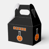 Halloween Chemie Spooky Pumpkin Gefallen Box Geschenkschachtel (Rückseite)