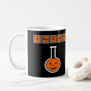 Halloween Chemie Spooky Pumpkin-Kaffee-Tasse Kaffeetasse