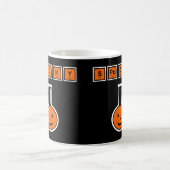Halloween Chemie Spooky Pumpkin-Kaffee-Tasse Kaffeetasse (Mittel)