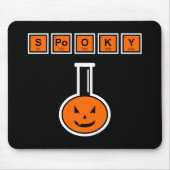 Halloween Chemie Spooky Pumpkin Mouse Pad Mousepad (Vorne)