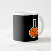 Halloween Chemistry Pumpkin Gigant Coffee Tasse (Vorderseite Rechts)