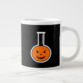 Halloween Chemistry Pumpkin Gigant Coffee Tasse (Rechts)