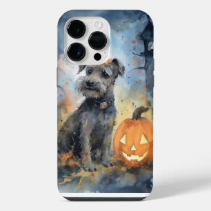 Halloween Chesapeake Bay Terrier mit Kürbissen iPhone 14 Pro Max Hülle