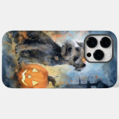 Halloween Chesapeake Bay Terrier mit Pumpkins Case-Mate iPhone Hülle (Rückseite (Horizontal))