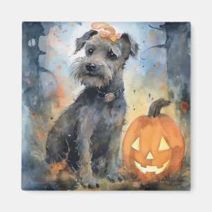 Halloween Chesapeake Bay Terrier mit Pumpkins Magnet